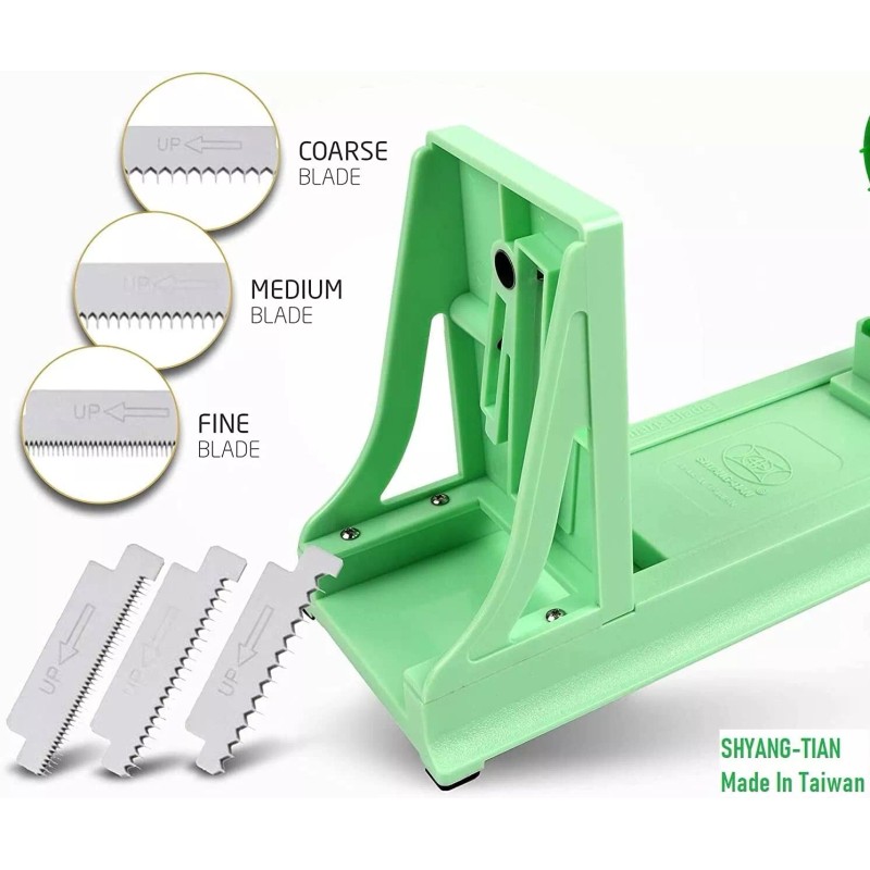 Shyang-Tian Vegetable Turning Slicer Replacement Blade Set of 3 Blades
