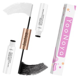 YOONOYA Eyelash Glue Bond & Seal, Eyelash Glue for False Eyelashes, Lash Bond and Seal for Eyelash Extension, Cluster Lashes Glue, Super Strong Hold, 48-72 Hours, Waterproof, 5 ml, 0.17 oz