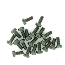 M2.3 (2.3mm x 10mm) Slot Cheese Machine Screw (Bolt) - Stainless Steel (A2) (Pack of 20)