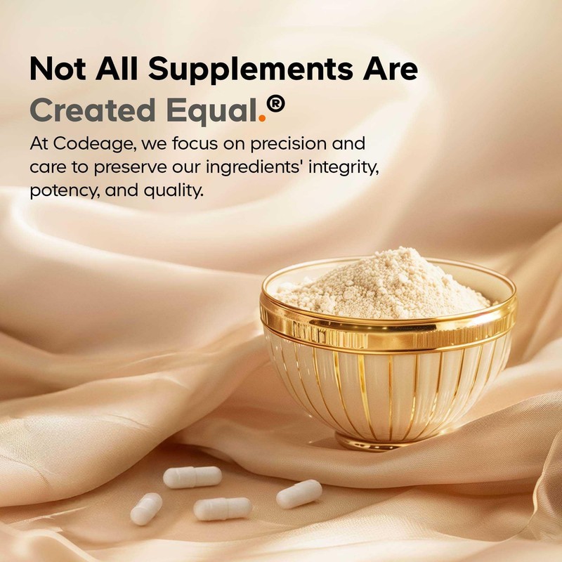 Codeage Skin Hormone Harmony+ Supplement – Skin Hair Support with