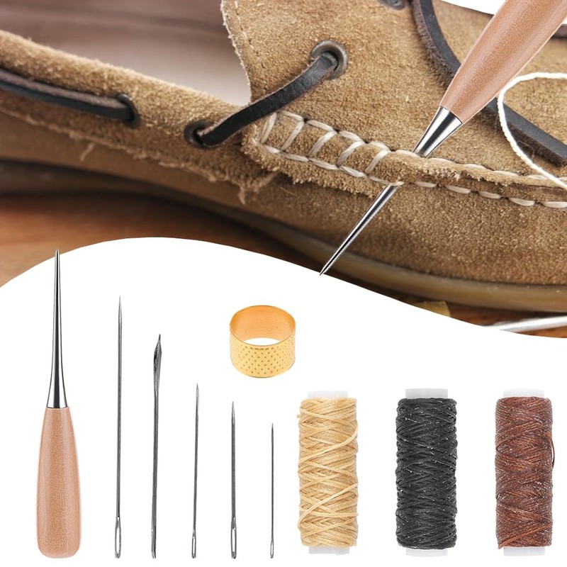 Leather Sewing Needles Leather Needles Hand Leather Tool Set, Leather
