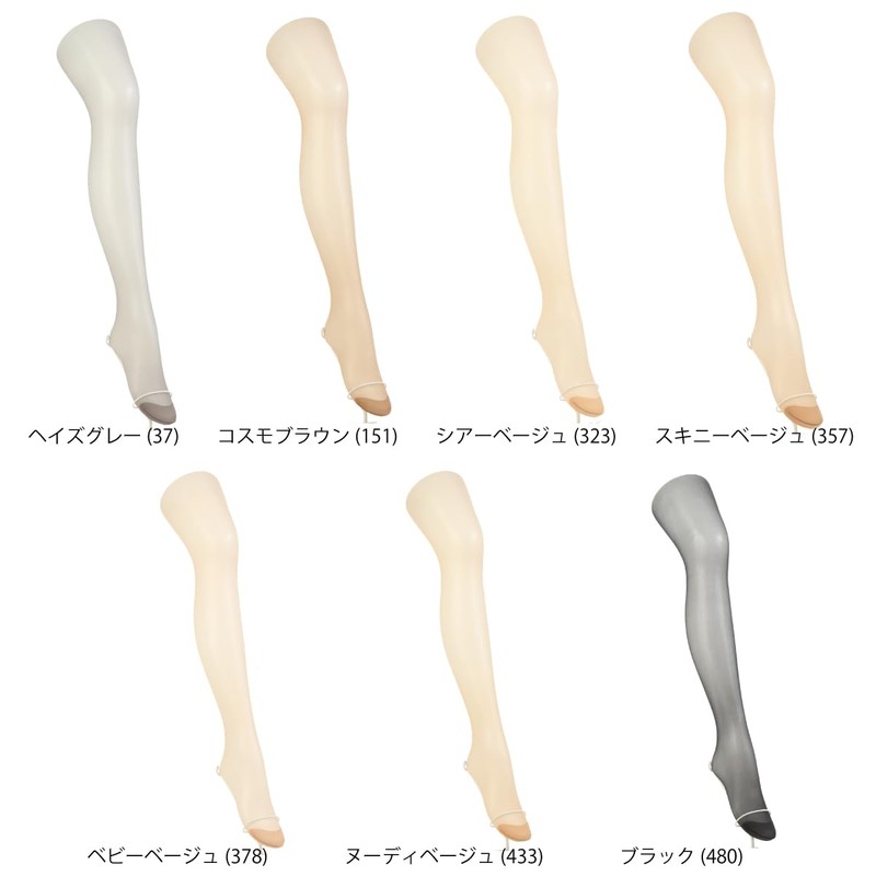 Atsugi FP11113P Women's Stockings, 3 Pairs, Black