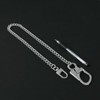 [Ahiller] Men's Wallet Chain, Double Locking Key Chain with Tungsten