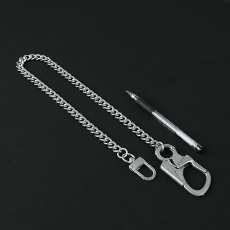 [Ahiller] Men's Wallet Chain, Double Locking Key Chain with Tungsten