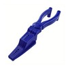 Safety Nail Holder Pliers, 24.5 cm Length, Blue Plastic Construction,