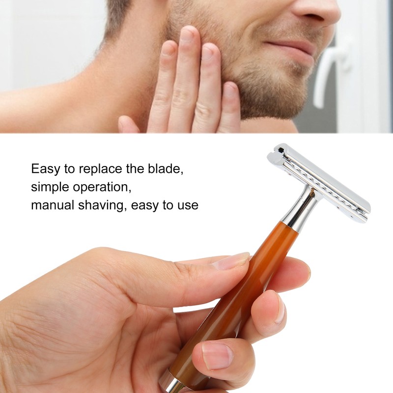 Manual Razors Fast Shave High Safety Double Edged Stable Sliding