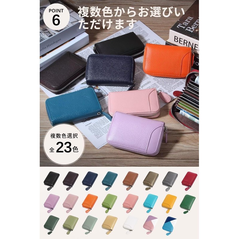 GADIEMKENSD Improved Wallet RFID Skimming Prevention Leather Case for Men