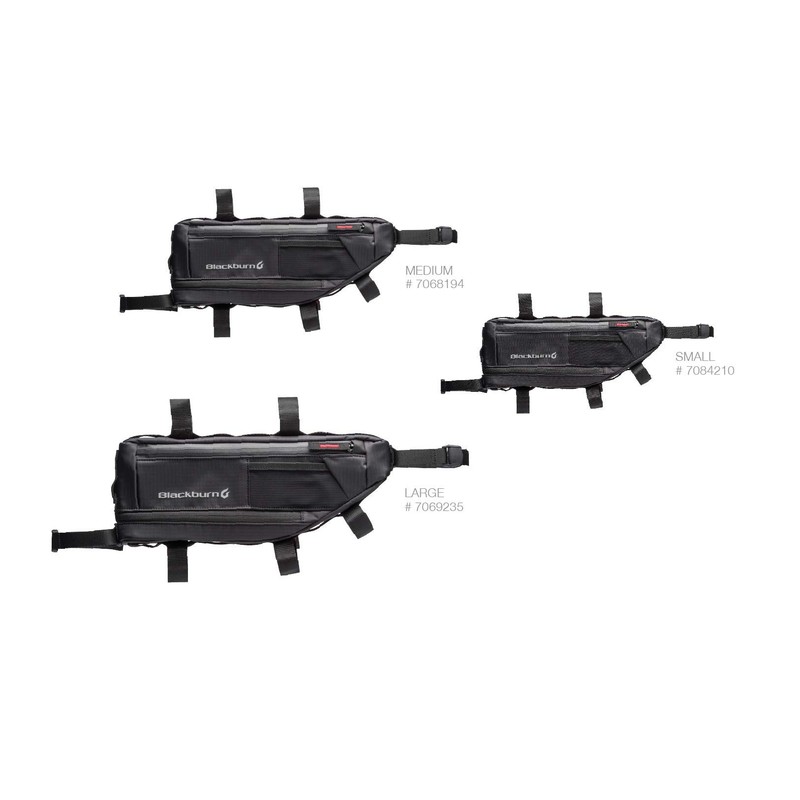 Blackburn Outpost Bike Frame Bag (Black, Small)