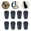 Tvoip Trekking Pole Replacement Tips 8 Pack Hiking Pole Rubber
