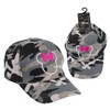 Camo Minnie Mouse Baseball Cap