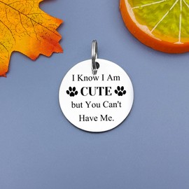 Engraved Dog Tags Dog Tags Engraved for Pets Stainless Steel Pet ID Tags Dog Collar Tags Dog ID Tag Funny Pet Tags Small Cat Tags Puppy Pet Tag for Dog Cats Owner or Dog Lover