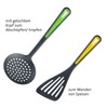Westmark kitchen utensil set, 6 piece set, spatula, skimmer, spaghetti
