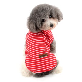 Ranphy Cotton Striped Dog Shirt for Small Dogs