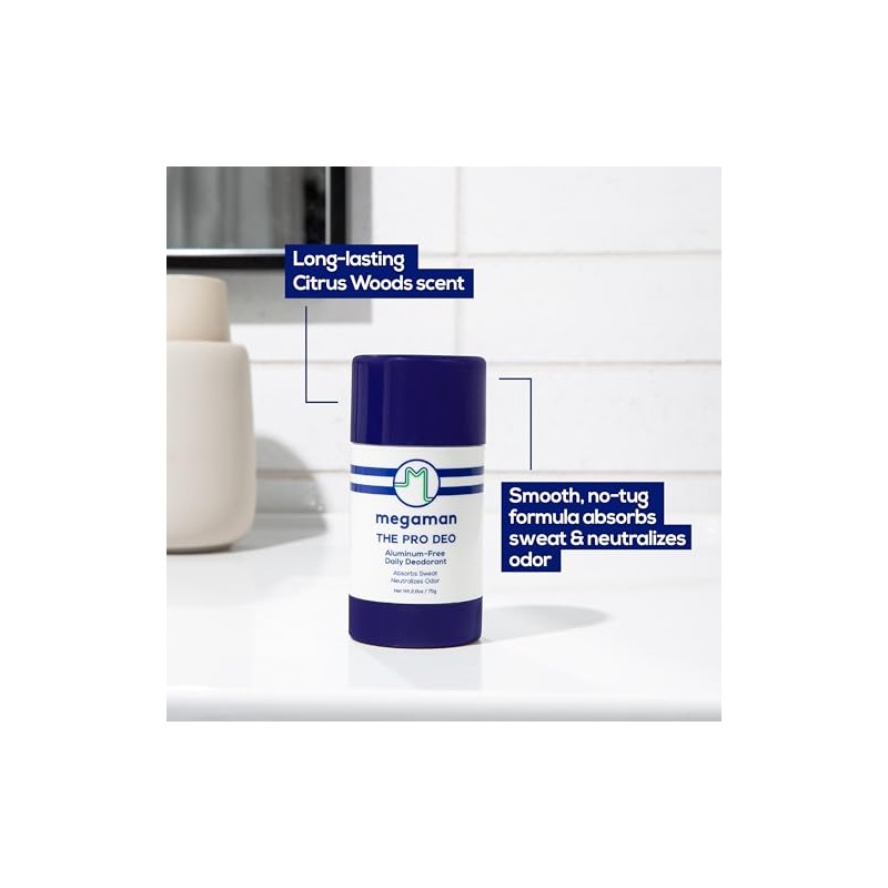 Megababe Megaman Pro Deo | Desodorante Sin Aluminio | Aroma