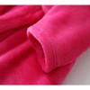 Girls Fleece Hooded Robes, Warm Printed Bath Robe for Kids