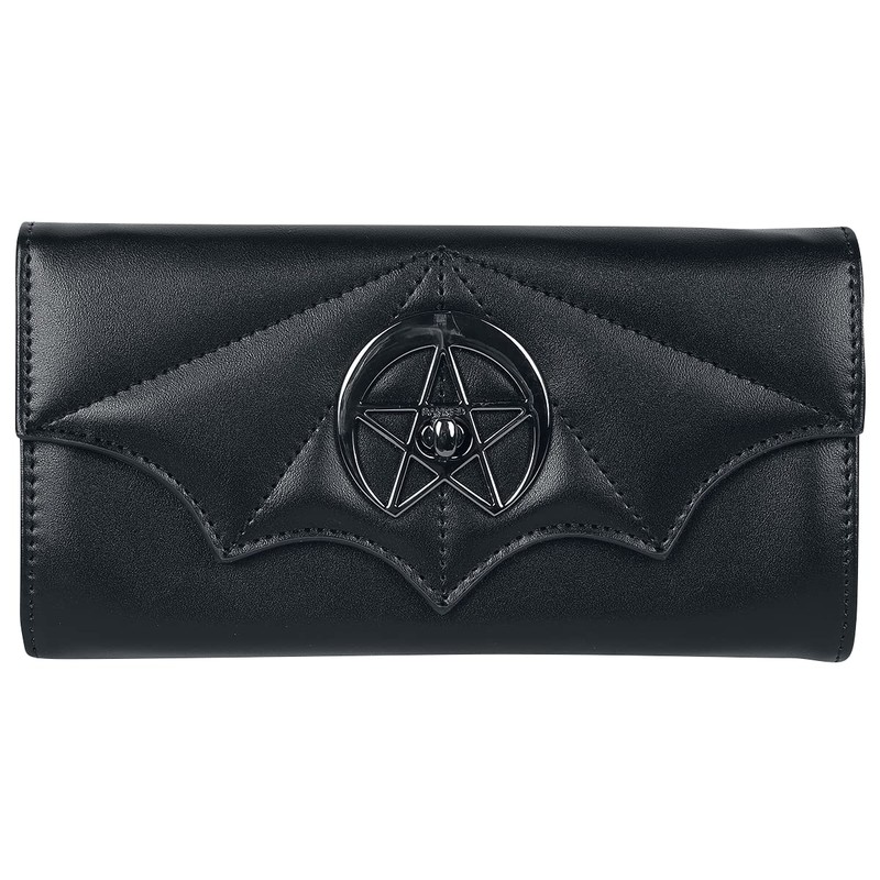 Banned Dreamcatcher Bat Purse, black, Streetwear