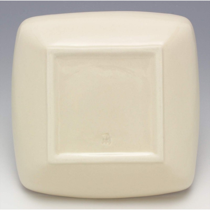 Hasamiyaki Kikusho Kiln Fruit Square Pot, Approx. 6.7 inches (17