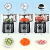 Tieasy 10 Cup Food Processor 600W Multifunctiona