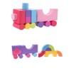 MOBU Foam Building Blocks for Toddlers 1-3, 50 PCS Educational