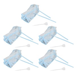 ANKROYU 5PCS Hair Highlighting Cap, Hair Highlighting Cap Kit, Coloring Hairdressing Frosting Dye Hat, Highlight Hair Coloring Frosting Dye Kit with Plastic Hook for DIY Dyeing Hair