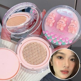 조조 다이어리 모이스춰라이징 컨실러 BB 에어 쿠션 크림 내추럴 롱래스팅 메이크업 홀딩 워터 레지스턴트 Jojo Diary Moisturizing Concealer BB Air Cushion Cream Natural Long-Lasting Makeup Holding Water Resistant [01 JJ323-02]