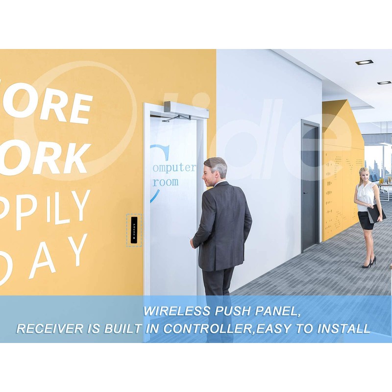 Olideauto Wireless Push Buttons Work With Automatic Swing Door Opener