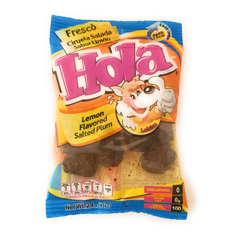 Hola Lobito, Saladulces, Salted Lemon Apricot, 1.2 Ounce