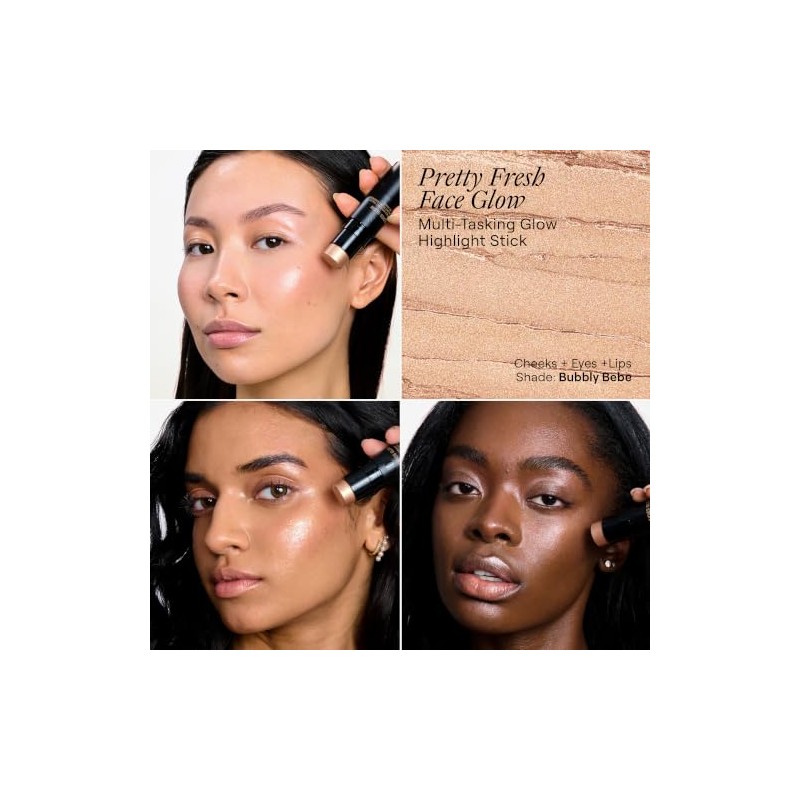 NUDESTIX Nudies Glow Highlighter Stick – Multi-Use Cream Highlighter for