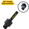 Drilax 5/8-11 Drill Adapter Attachment 5/8 Threaded Arbor Diamond Hole