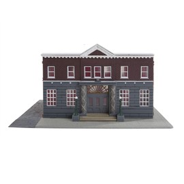 Life-Like Trains HO Scale Building Kits - Woodlawn Police Station