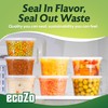 ecoZo 16 oz. Food Storage Containers with Lids [50 Sets]