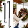 HappyFiller 15‑25" Wreath Hanger for Front Door, Over the Door