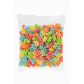 Sour & Chewy Bears Candy – 2.2 lbs (1kg) Bulk Bag | 5 Fruity Flavors: Strawberry, Blue Raspberry, Pineapple, Lime & Tangerine | Sour Gummy Bears for Kids & Adults