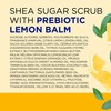 Dr Teal's Shea Sugar Scrub Prebiotic Lemon Balm 538Gm