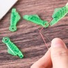 10Pcs Automatic Needle Threader Fish Mouth Sewing Machine Needle Threader