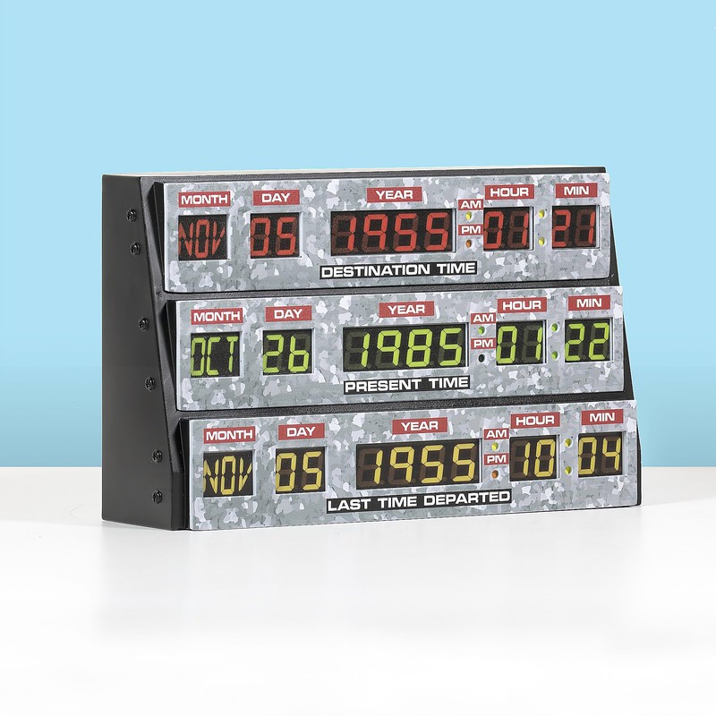 Numskull Back to The Future 3D Lamp Wall Light Plastic