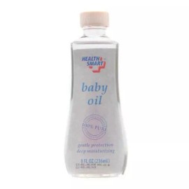 Health Smart Baby Oil Moisturizing Massage Oil (6) 8oz Bottles