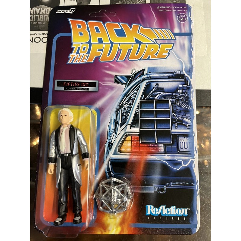 Super7 Back To The Future Fifties Doc Brown Super7 ReAction