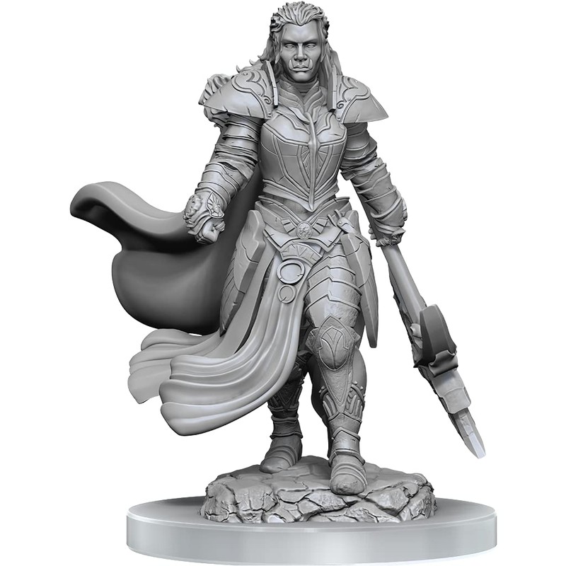 WizKids D&D Nolzur's Marvelous Miniatures: Orc Fighter Female