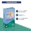 Quest - 60x Vitamin D3 & K2 Vegetarian Capsules. High