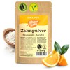 Birkengold Tooth Powder Orange Refill Bag 100 g Protects Enamel,