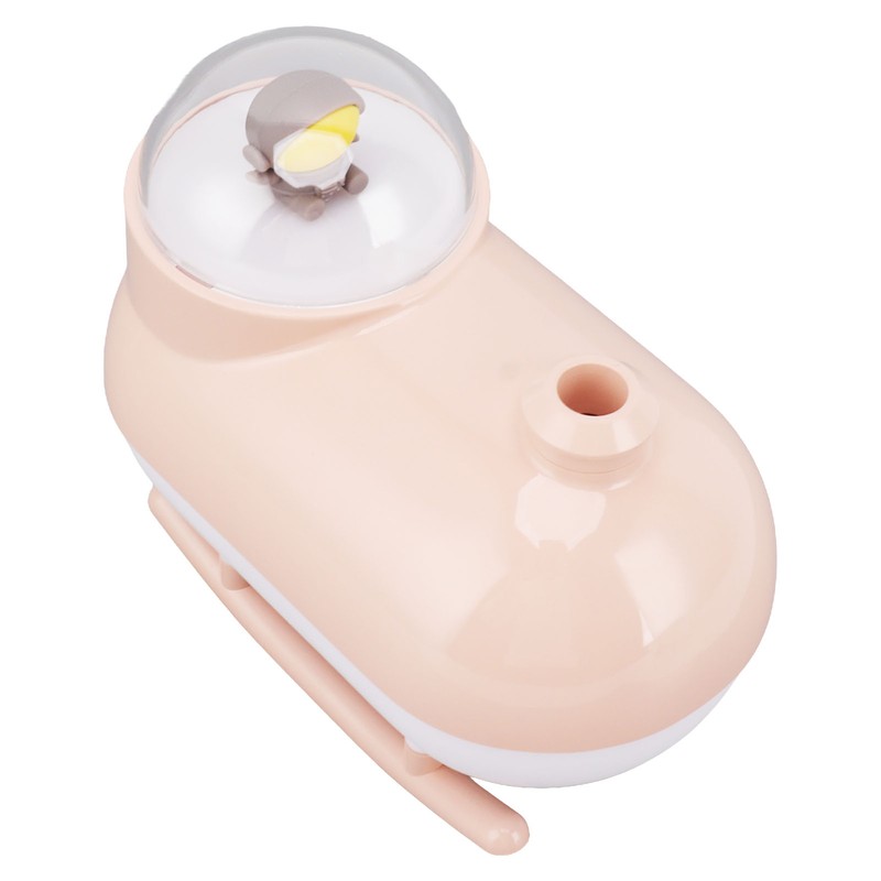 Small Humidifier Desktop Humidifier Cartoon Astronaut Train Colorful Lighting USB