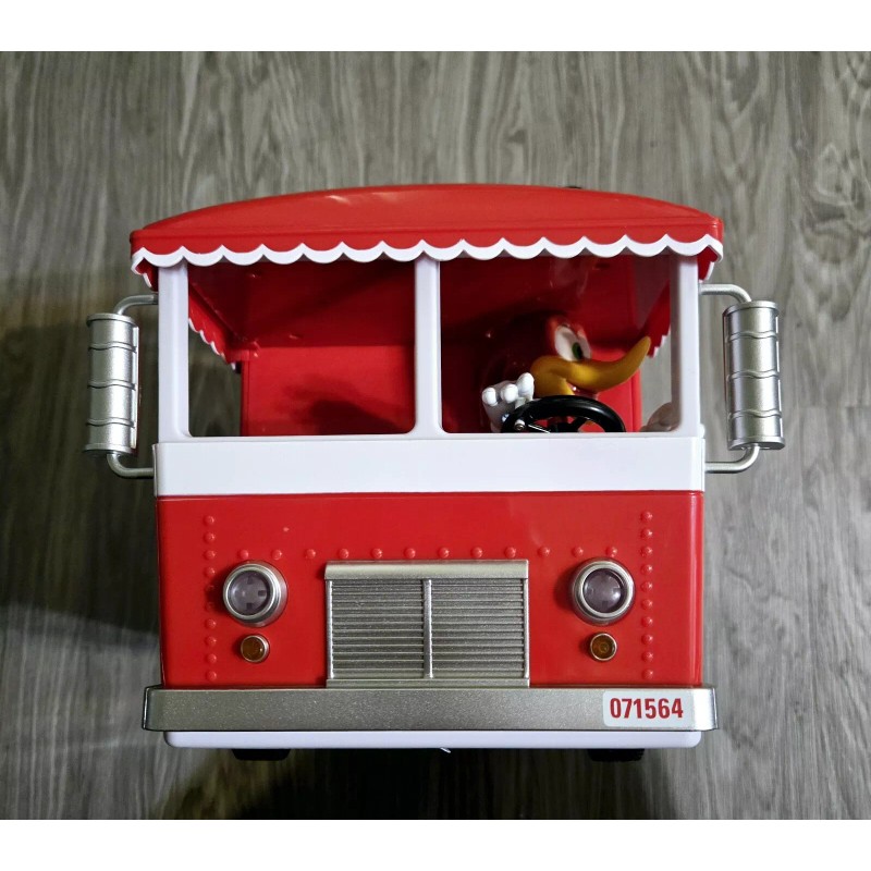 UNIVERSAL 60th ANNIVERSARY STUDIO TOUR TRAM POPCORN BUCKET WOODY WOODPECKER