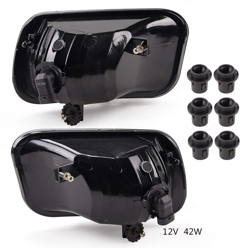 PIT66 Front Bumper Fog Light, Compatible with 2011-2012 Ram 1500