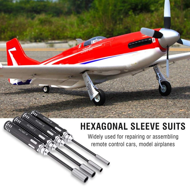 Hex Socket Nut Driver Set Hex Nut Socket Wrench Sleeve