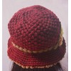 KEYDUACU French Thicken Women's Flowers Knitted-Woolen-Hat Fashion Beanie-Hat Lady Crochet-Bucekt-Hat
