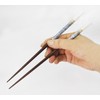 Ishida 63166 Dishwasher Safe Chopsticks Paulownia Box with Chopsticks Rest