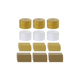 siku 2463, Bale Assortment, 1:32, Plastic, Gold/White, 3x 4 different types