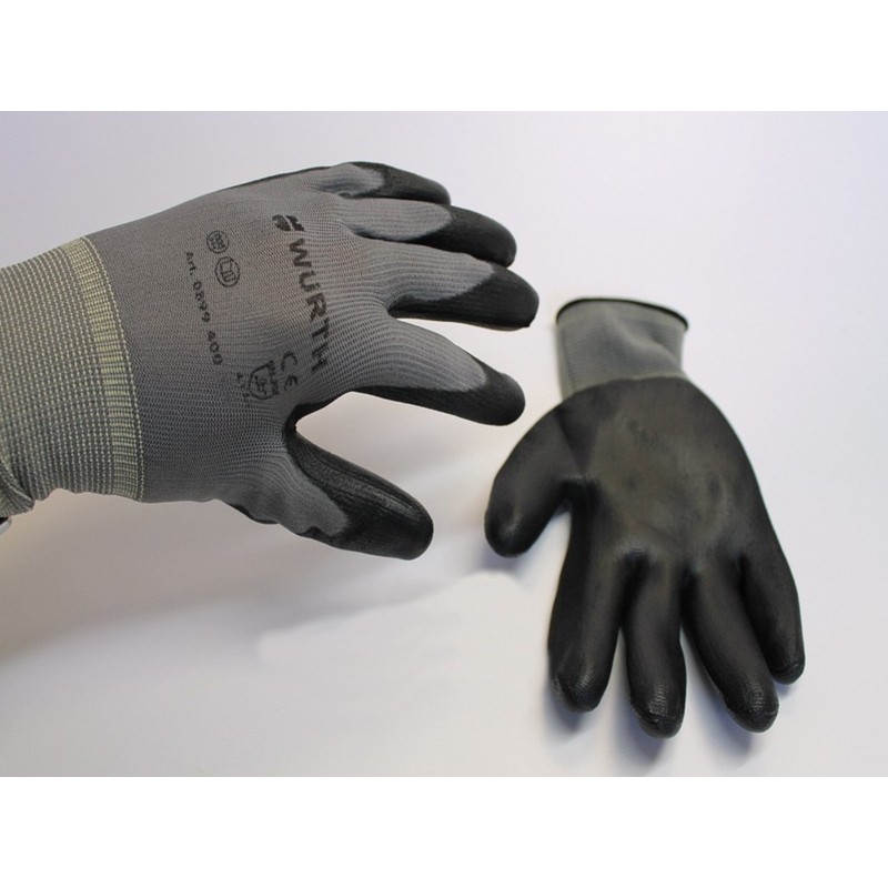 Würth Assembly Gloves 12 Pairs Size 9 Economy Mechanic Work