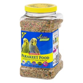 Unbranded 3-D Pet Products Premium Parakeet Food, 5.0 lb. Stay Fresh Jar